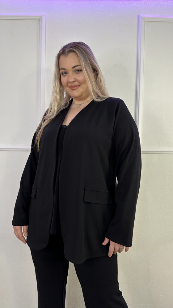 Blazer ελαστικό με ψευτότσεπες (2660.64638) - Εικόνα 2