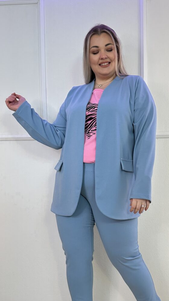 Blazer ελαστικό με ψευτότσεπες (2660.64638) - Εικόνα 4