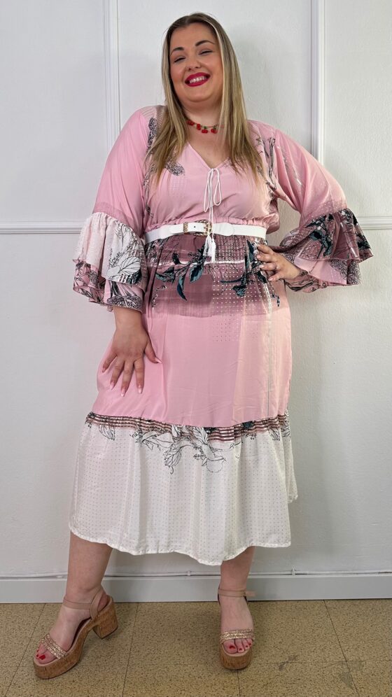 Pink Blossom Dress (215252) - Εικόνα 3