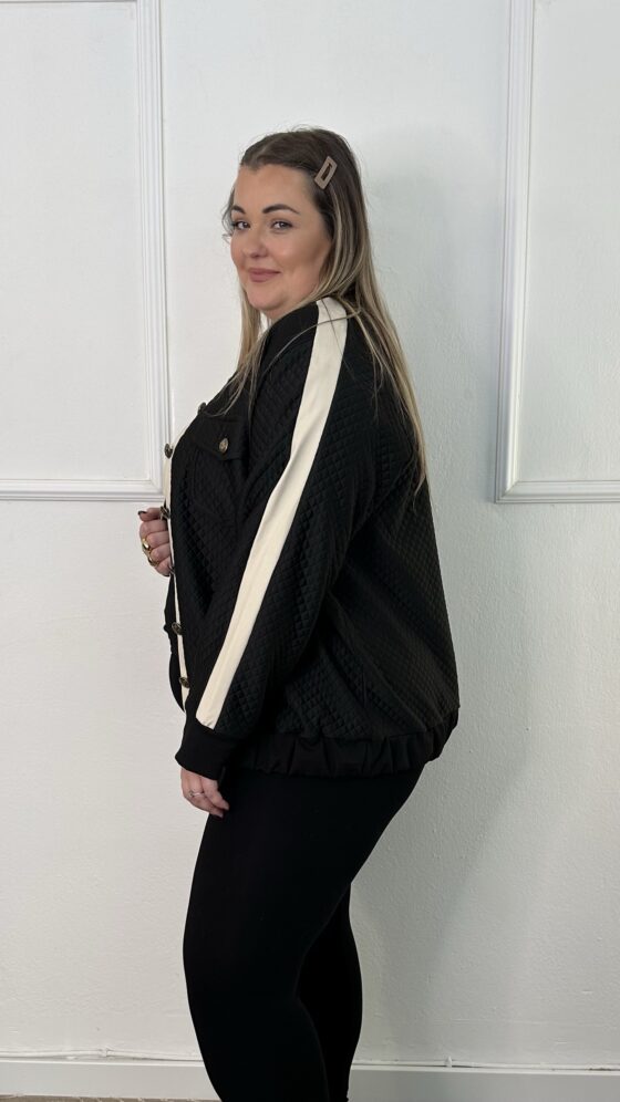 Bomber Jacket καπιτονέ με λεπτομέρειες Δερματίνης (1610252) - Εικόνα 3