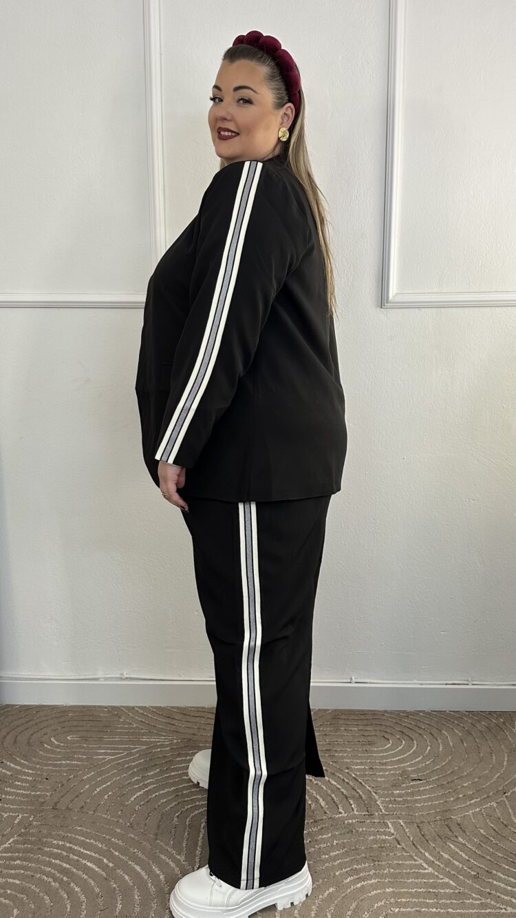 Κοστούμι T/R με ρίγα στο πλάι (64629)