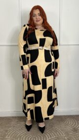 Φόρεμα Από Ελαστική Βισκόζη (3001263)