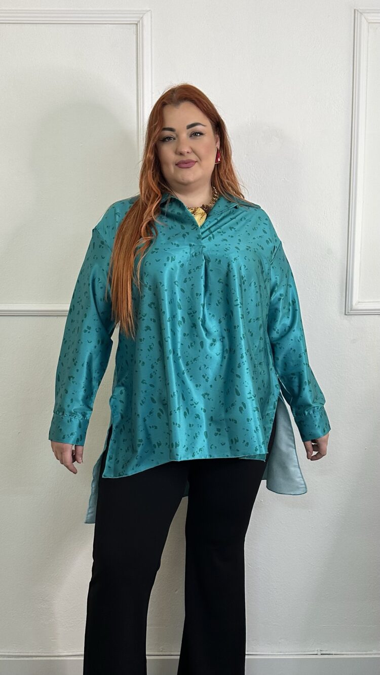 Μπλούζα Σατέν Με Γιακά (1701264)