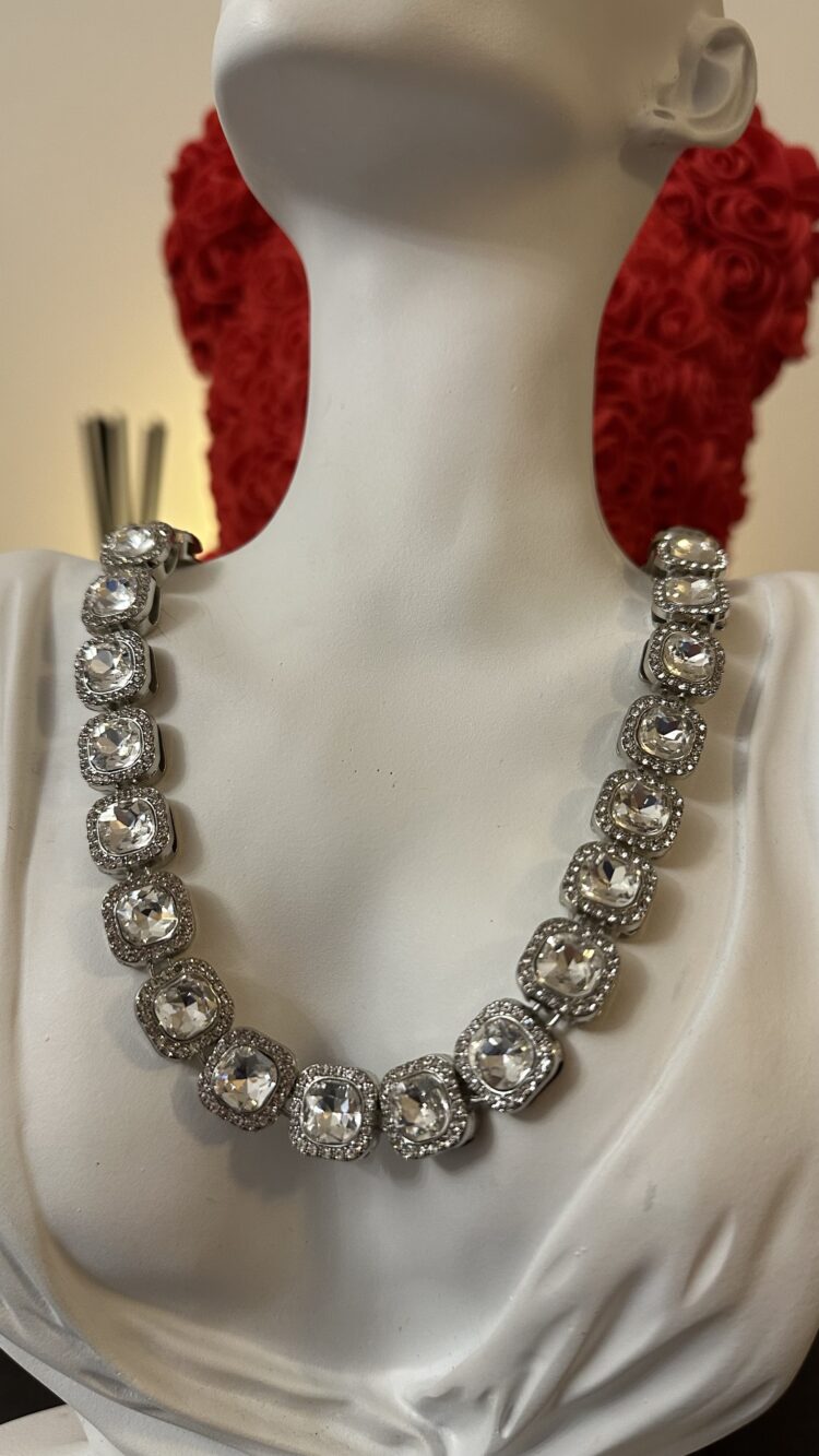 Κολιέ τύπου Ριβιέρα από 100% ατσάλι (1701263)