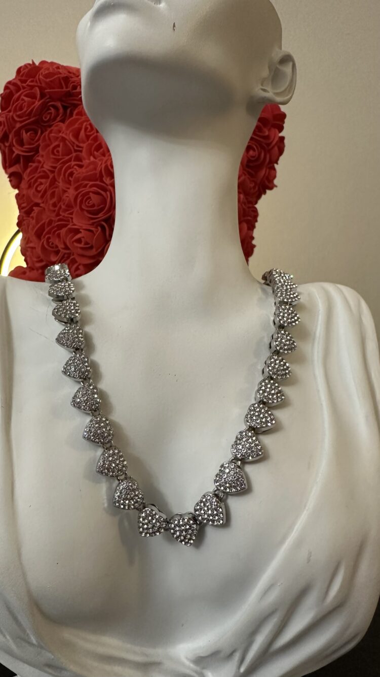 Κολιέ τύπου Ριβιέρα από 100% ατσάλι (1701264)