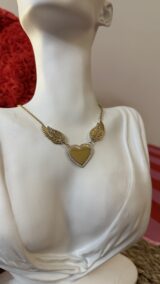 Κολιέ Από Ατσάλι Καρδιά Με Φτερά (2901264)